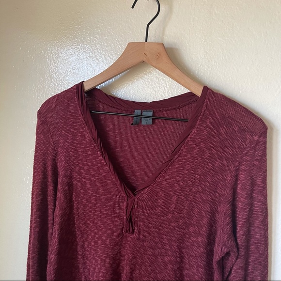 Anthropologie | Knit Ruffle Hem Tunic - Picture 2 of 6